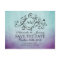 Rustic Teal and Purple Bohemian Save The Date