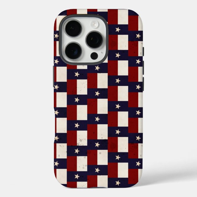 Rustic Texas Flag iPhone Case (Back)