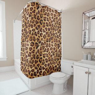 Rustic Texture Leopard Print