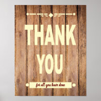 Rustic Thank You Appreciation Typography 