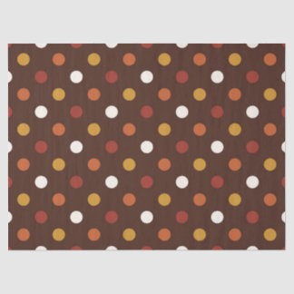 Rustic Thanksgiving Holiday Fall Autumn Colourful Tissue Paper