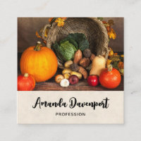 Rustic Thanksgiving Table Bountiful Harvest