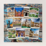 Rustic Travel Postcards Jigsaw Puzzle<br><div class="desc">All the places you would love to visit or have visited.</div>