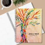 Rustic Tree Planner<br><div class="desc">This unique Planner is decorated with a colourful mosaic tree and stylish script typography. Customize it with your name and year. Use the Design Tool option to change the text size, style, or colour. Because we create our artwork you won't find this exact image from other designers. Original Mosaic ©...</div>