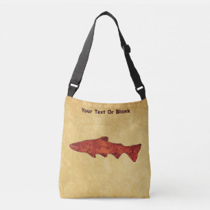 Rustic Trout Crossbody Bag