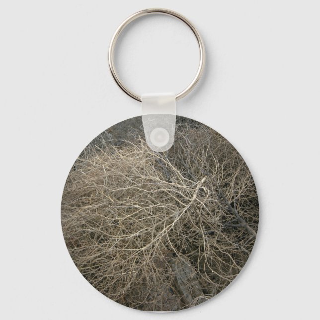 Rustic Tumbleweed Keychain (Front)