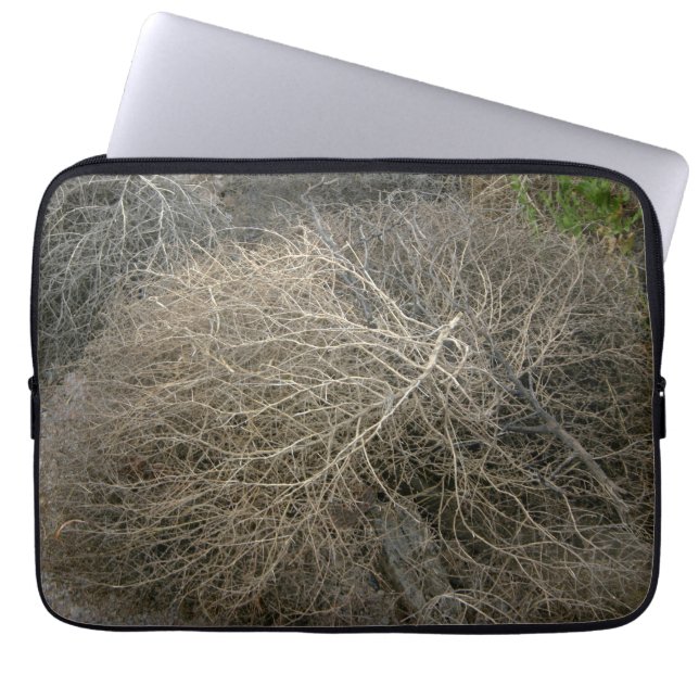 Rustic Tumbleweed Laptop Sleeve (Front)