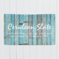 Rustic Turquoise Wood Vintage & Boho Chic Boutique
