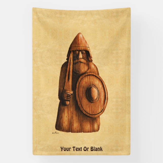 Rustic Viking Banner (Vertical)