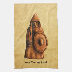 Rustic Viking Kitchen Towel