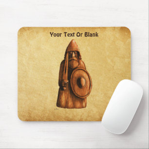 Rustic Viking Mouse Pad