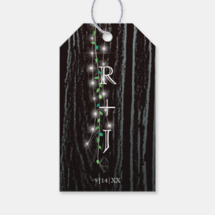Rustic Vine & Lights Gift Tags