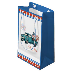Rustic/vintage 4th of July  Small Gift Bag