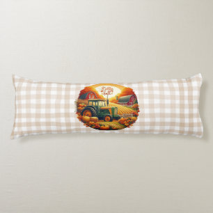 Rustic/vintage autumn on the farm body pillow