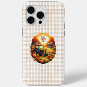 Rustic/vintage autumn on the farm iPhone 15 pro max case
