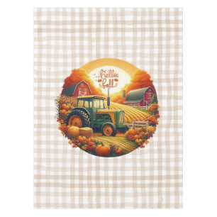 Rustic/vintage autumn on the farm tablecloth