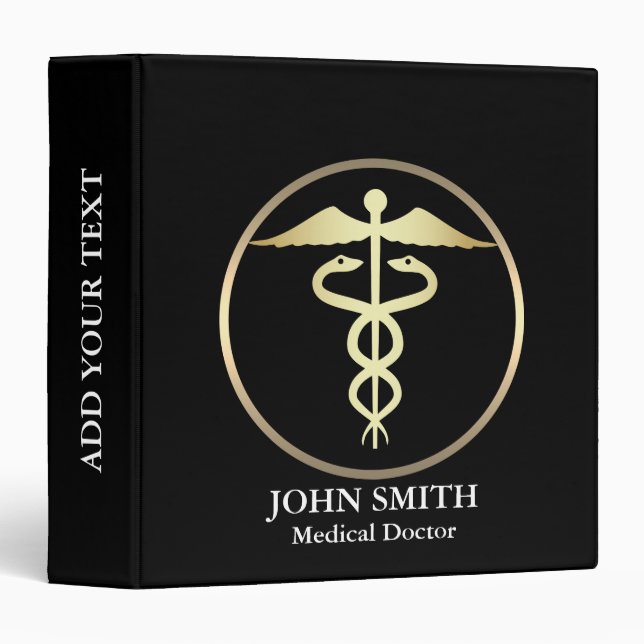 Rustic Vintage Beige Linen Printed Binder (Front/Spine)