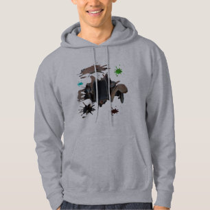 Rustic Vintage Car Grunge Art, Hoodie