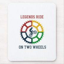 Rustic Vintage Cycling Spiral