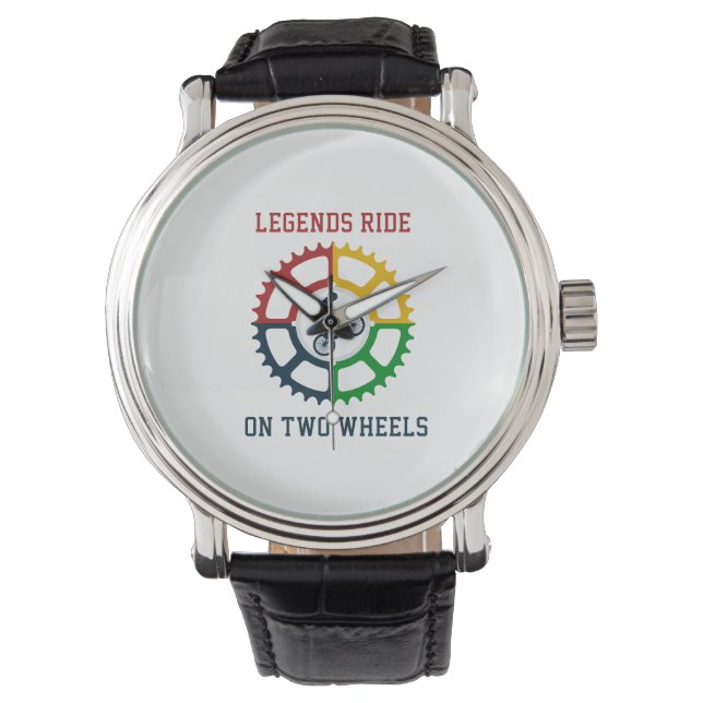 Rustic Vintage Cycling Watch (Front)