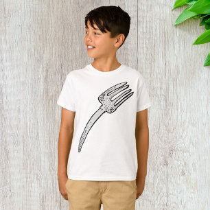 Rustic Vintage Fork Retro Cutlery T-Shirt
