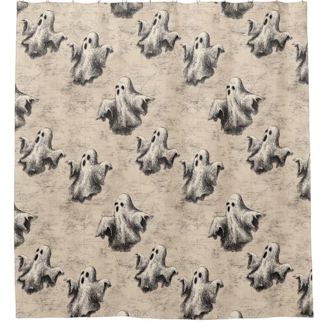 Rustic Vintage Ghost Pattern (Front)