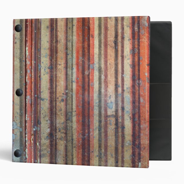 Rustic vintage photo album binder (Front/Inside)