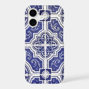 Rustic Vintage Portuguese Tiles Pattern - Azulejo