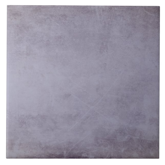Rustic Vintage Shabby Chic PurpleFaux Texture  Tile (Front)
