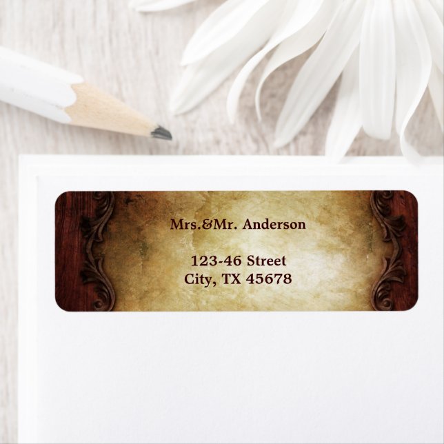 rustic vintage typography western country wedding (Insitu)