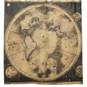 Rustic Vintage World Map Globe (5)