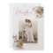 Rustic Watercolor Christmas Blessings Photo Card