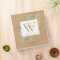 Rustic Watercolor Greenery Monogram Name Recipe