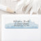 Rustic watercolor mountain range, country Wedding