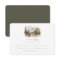 Rustic Watercolor Mountain Wedding RSVP Card