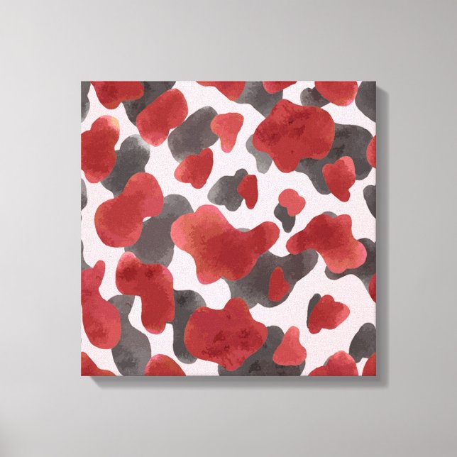 Rustic Watercolor Winter Animal Print (Front)