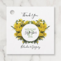 Rustic Wattle Acacia Wedding Gift