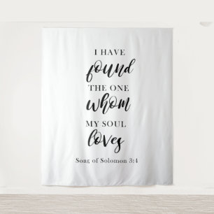 Rustic Wedding Backdrop – Farmhouse Style Tapestry