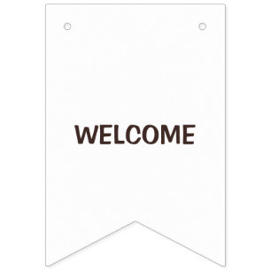 Rustic Wedding Banner Personalized Charm Bunting Flags