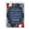 Rustic Wedding Blue Wood Burgundy Floral Lace