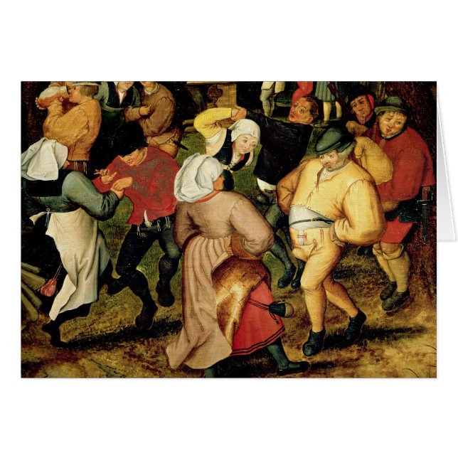 Rustic Wedding, detail of people dancing (Front Horizontal)