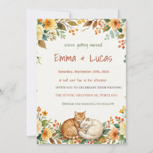 Rustic Wedding Emma Lucas Invitation