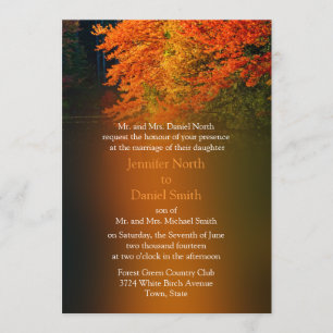 Rustic Wedding Fall Weddings Autumn Invitation