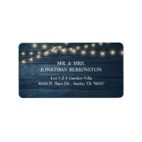 Rustic Wedding Guest Address Envelope