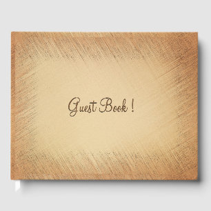 Rustic Wedding  Guest Book