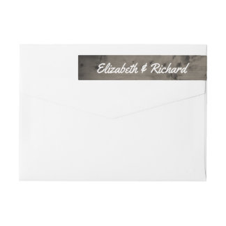 wedding return labels