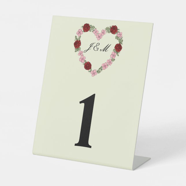 rustic wedding pedestal sign (Front)
