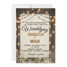Rustic Wedding Save the Date Templates with Fall F