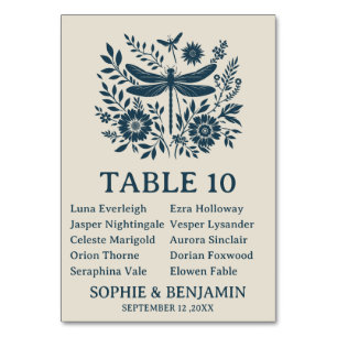 Rustic Wedding Seating Cards