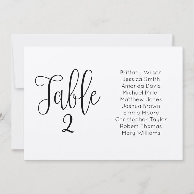 Rustic wedding seating chart. Landscape country Invitation (Front)